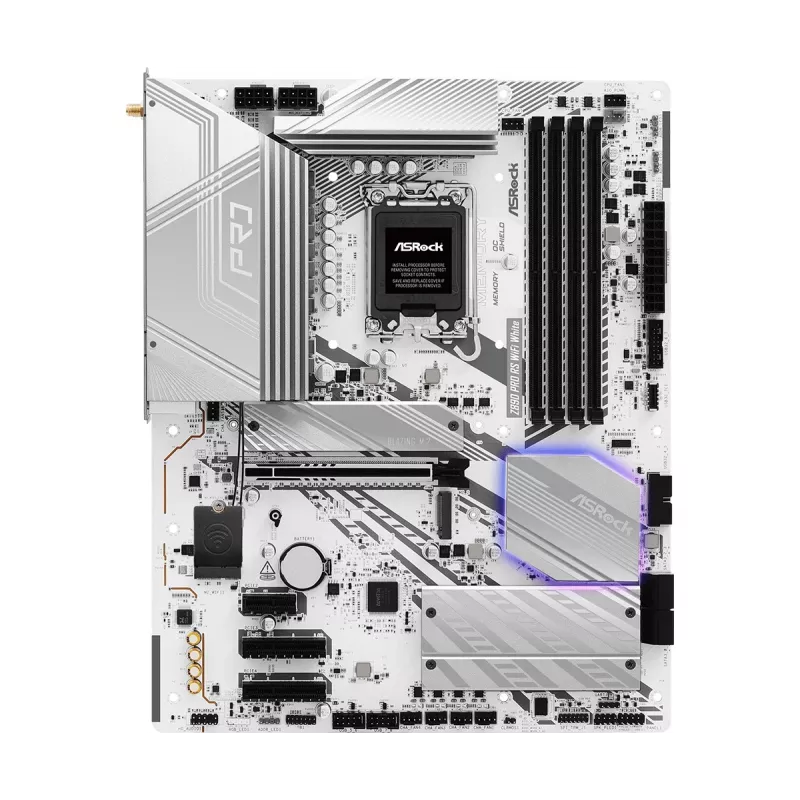 Scheda madre ASRock Z890 Pro RS WiFi White Intel Z890 LGA 1851 ATX
