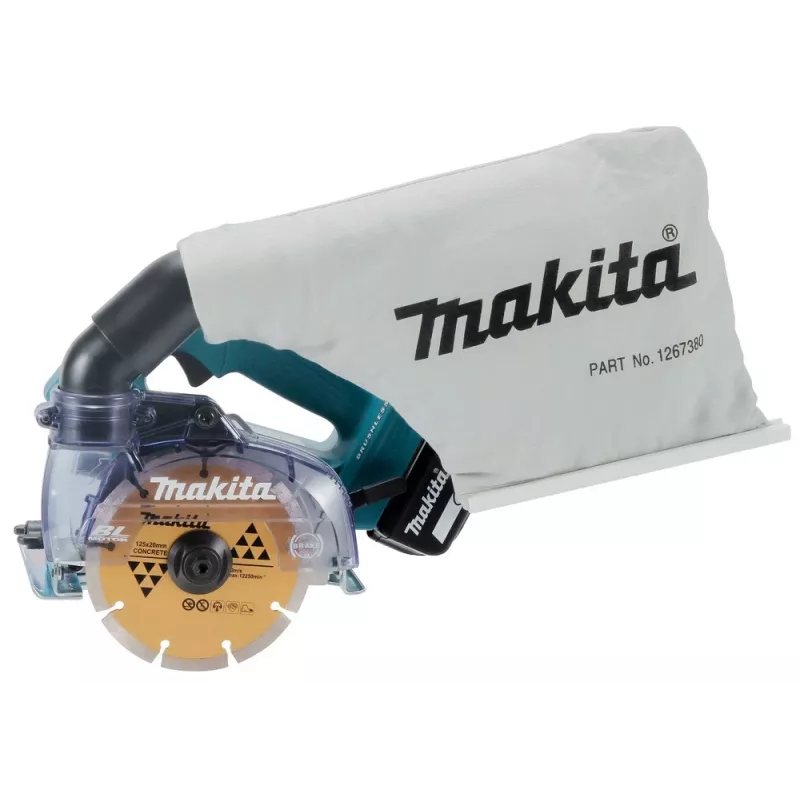 Sega circolare portatile Makita DCC500Z 12,5 cm verde