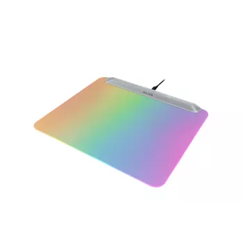 Tappetino per mouse da gaming Razer Firefly V2 Pro White – retroilluminazione RGB, alimentazione USB, base antiscivolo