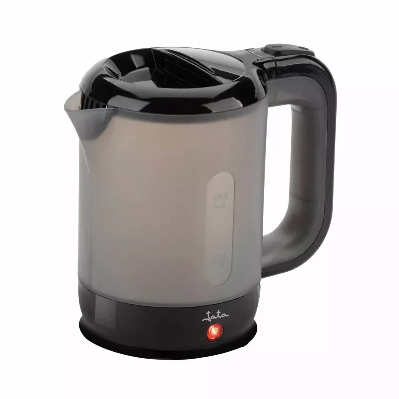 Jata JEHA1240 bollitore elettrico, 0,5 l, 900 W, nero/grigio