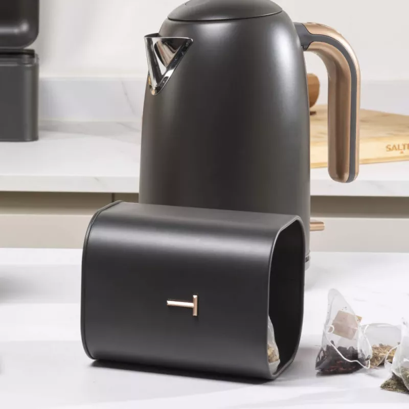 Set contenitori da cucina Salter BW13729EU7 3 pezzi antracite – contenitori ermetici per la cucina