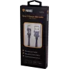 Cavo YENKEE YCU 301 BE USB-A 2.0/USB-C 1m lilla