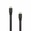 Sbox cavo piatto HDMI-HDMI 1.4 M/M 1,5 m HDMI-FLAT-15B nero