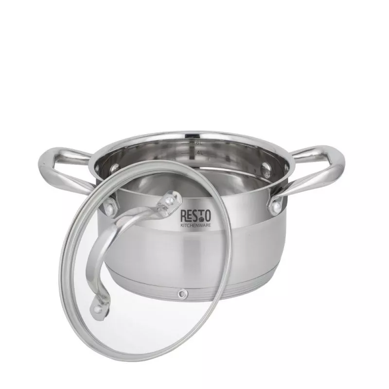 Pentola rotonda in acciaio inox Resto Kitchenware Libra 1,9 L