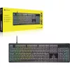 Corsair CH-9226D65-DE tastiera Gaming USB QWERTZ tedesco grigio