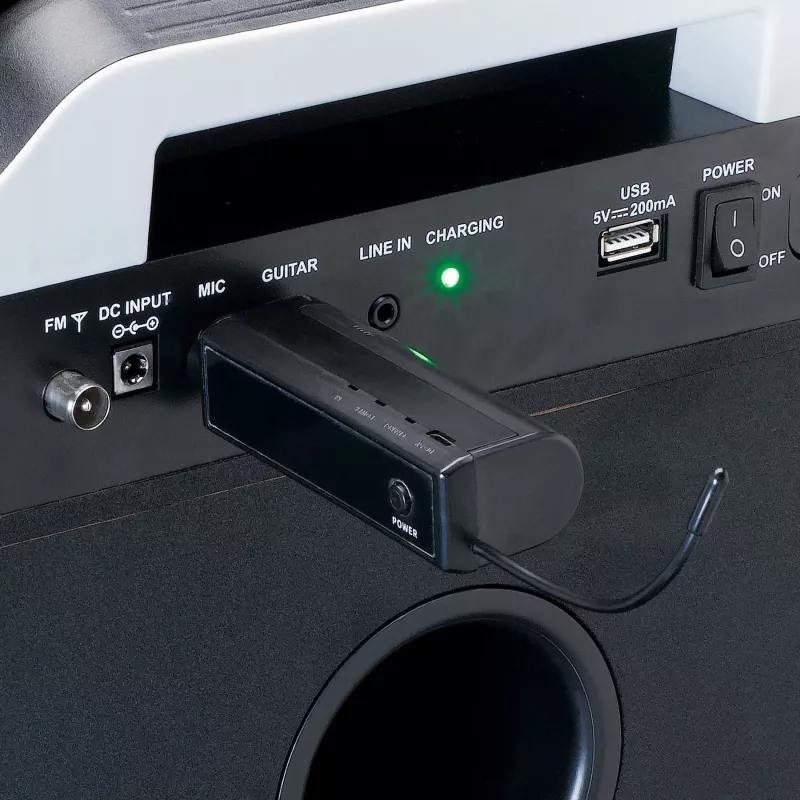Microfono da palco Lenco MCW-011BK
