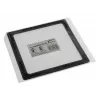 Filtro antipolvere DEMCiflex 140 mm quadrato - nero/nero