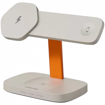 Canyon WCS-310 - Hexagon 310 - 3in1 - stazione di ricarica wireless Qi per 3 dispositivi contemporaneamente