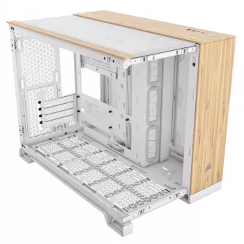Case computer Corsair CC-9011288-WW Midi Tower bambù, bianco
