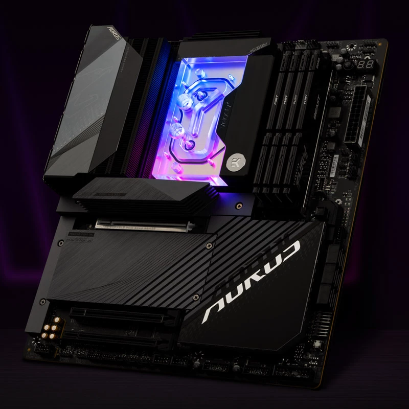 EK Waterblocks EK-Quantum Velocity2 D-RGB - AM5, nichel + acrilico
