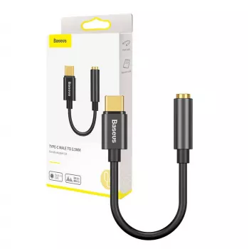 Adattatore per cavo Baseus CATL54-01 Type-C a 3,5 mm, nero