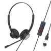 Tellur Voice 320 cuffia con filo binaurale nera