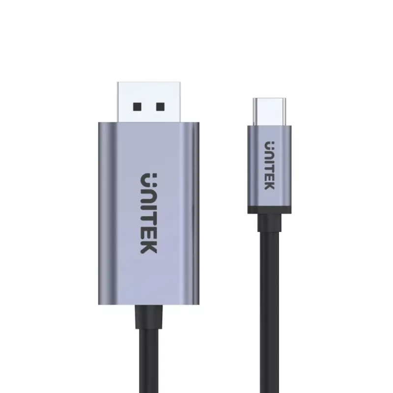 Adattatore per cavo UNITEK V1409A USB-C DisplayPort nero, grigio