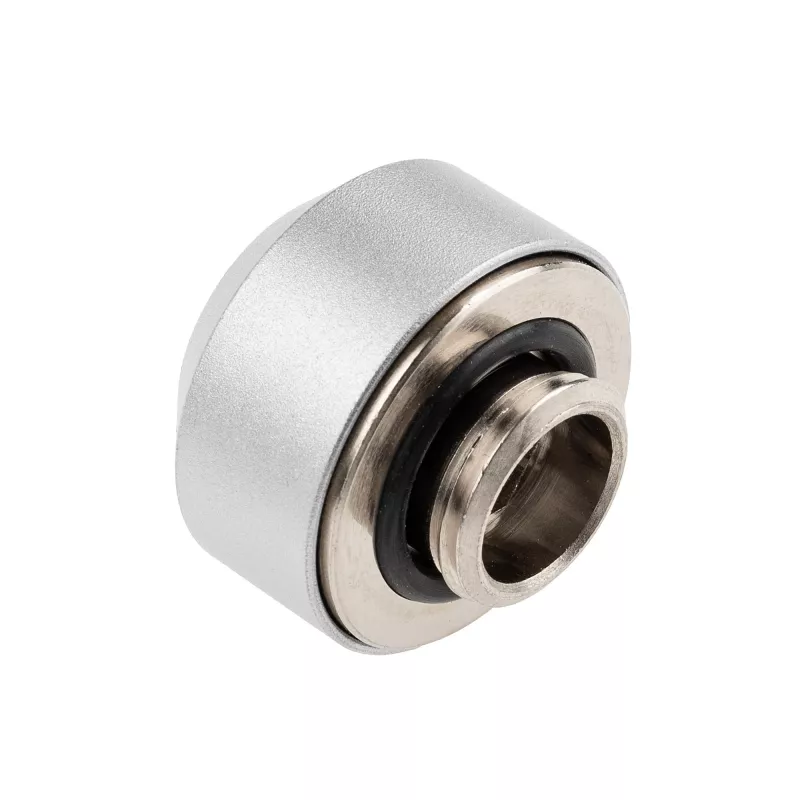 Raccordo per hardtube OPTIMUS 12 mm, argento – connettore singolo a compressione per tubi rigidi
