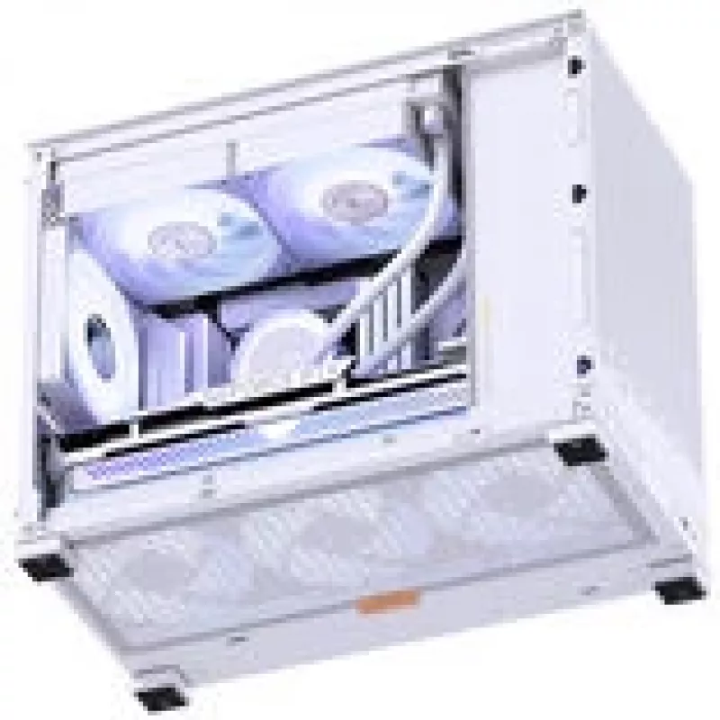 Case per computer Jonsbo D32 STD Mesh Mini Case mATX – bianco