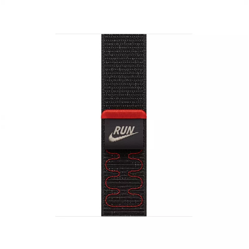 Cinturino Apple Nike Sport Loop nero nylon, poliestere riciclato, spandex
