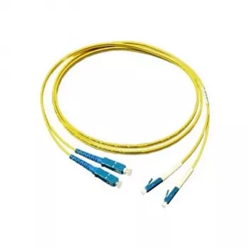 Patch cord in fibra ottica GoodConnections duplex OS2 (singlemode, 9/125) LC/SC, LSZH, polarità reversibile, 2m,
