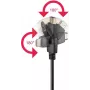 Goobay 61289 - 3 m - HDMI Type-A (standard) - HDMI Type-A (standard) - 18 Gbit/s - Audio Return Channel (ARC) - nero (61289)