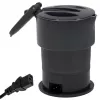 Bollitore elettrico Adler AD 1377G, capacità 0,6 L, 600 W, grigio, plastica/silicone/acciaio inox