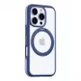 Torras Ostand R Fusion X00FX1881 custodia magnetica per iPhone 16 Pro con anello supporto girevole a 360°, blu