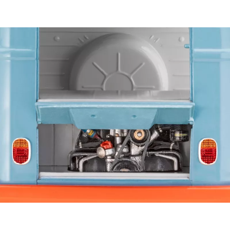 Modello in plastica VW T1 Panel Van - Gulf decorazione 1/24