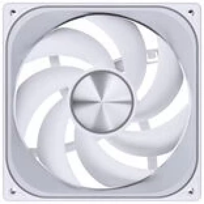 Ventola per case Jonsbo ZA-140W PWM ARGB 140 mm, bianca, Infinity Mirror