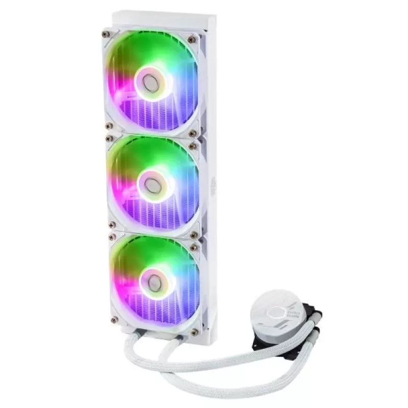 Kit raffreddamento a liquido Cooler Master MasterLiquid 360L Core ARGB bianco ventola 12 cm