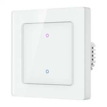 Interruttore luce touch WiFi da parete Avatto TS20-EU-W2 — 2 vie, bianco