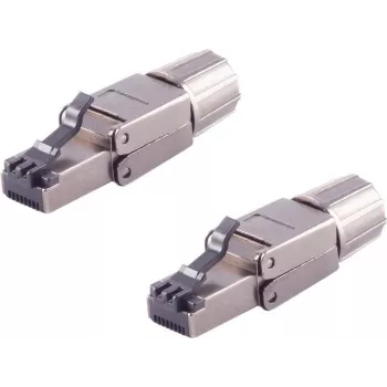 Connettore wire RJ-45 metallico ShiverPeaks BS08-51005-2 (confezione da 2)