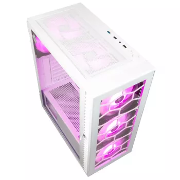 Kolink Observatory HF Glass ARGB Midi-Tower - bianco