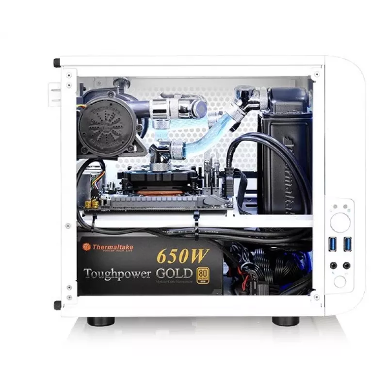 Thermaltake Core V1 Snow Edition cubo bianco
