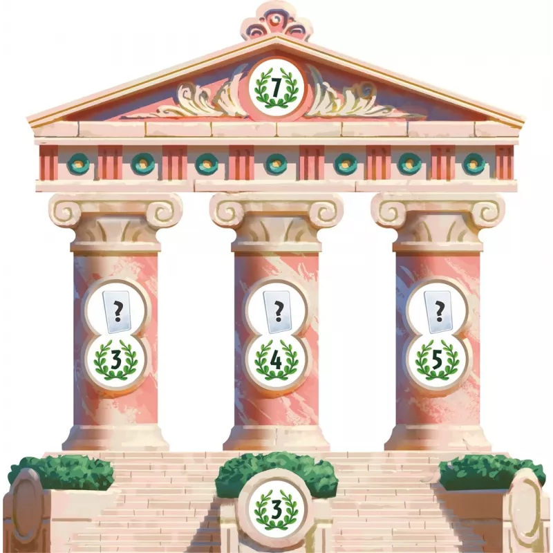 Gioco da tavolo 7 WUNDER DER WELT - ARCHITEKTEN (VERSIONE POLACCA)
