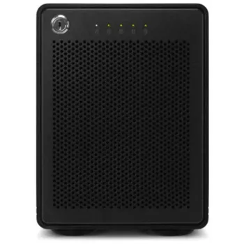 ThunderBay 4 - RAID 5 (nero, box di archiviazione a 4 vani con doppia porta Thunderbolt 3)