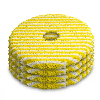 Set panni per KARCHER RVM 4 (2.269-130.0) giallo, bianco