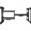 Goobay Pro supporto da parete per TV Pro FULLMOTION (L) wide Range, nero – per televisori da 94,00 cm (37 inch) a 177,80 cm (70 inch) (94–178 cm), Full-Motion (orientabile e inclinabile) fino a 70 kg (499