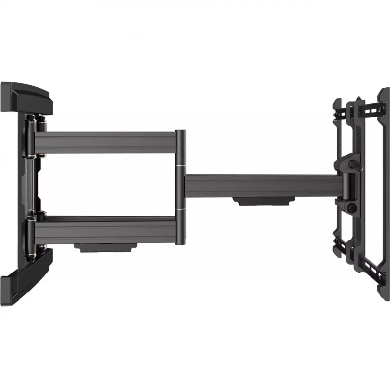 Goobay Pro supporto da parete per TV Pro FULLMOTION (L) wide Range, nero – per televisori da 94,00 cm (37 inch) a 177,80 cm (70 inch) (94–178 cm), Full-Motion (orientabile e inclinabile) fino a 70 kg (499