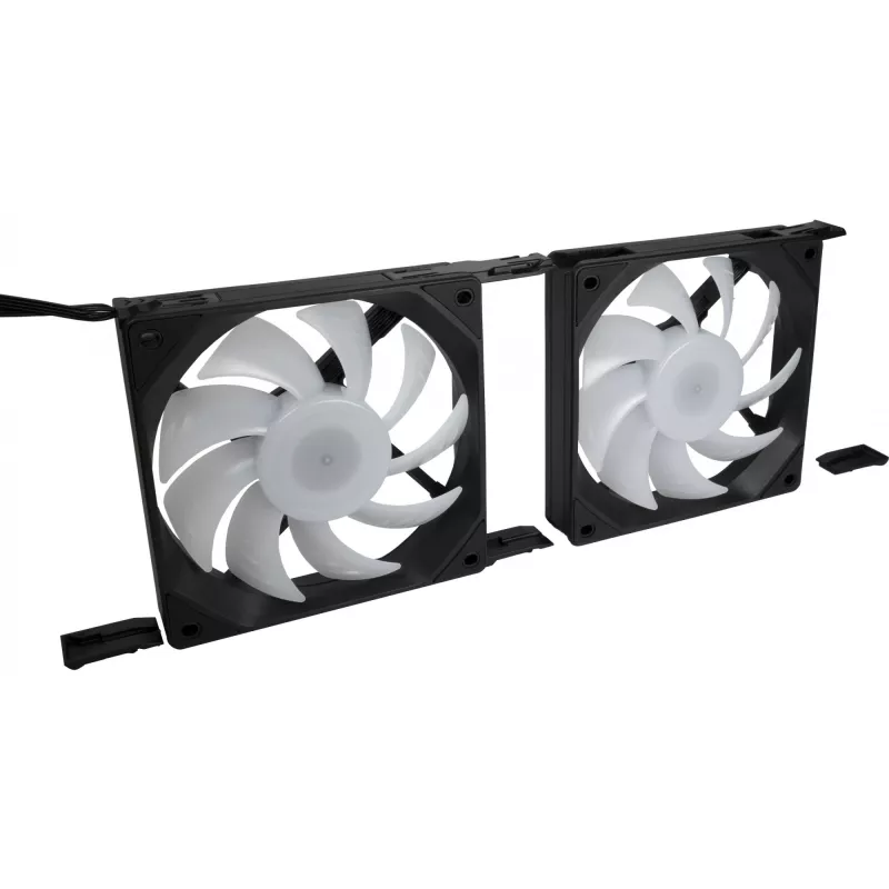 Ventola per case PC INTER-TECH ES-011, 120 mm, nero, 1 pz.