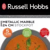 Pentola Russell Hobbs RH02809EU7 24 cm Metallic Marble, pentola resistente