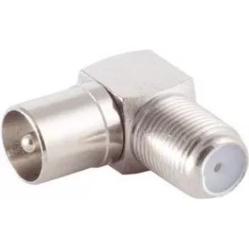 Adattatore angolare IEC ShiverPeaks BS85209 — connettore femmina IEC C13 a connettore maschio IEC C14 angolare