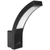 Applique MACLEAN MCE343 LED design moderno, lampada per facciate esterne, modello MCE343 B