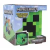 Luce design 3D Paladone Minecraft Creeper PP6595MCFV3 — lampada da tavolo/a sospensione