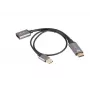 Adattatore HDMI(M)-DisplayPort(F) 4K 20 AD-HD-DP-0