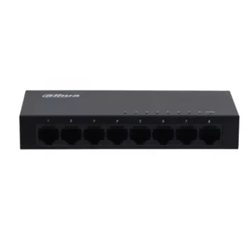 Dahua Technology SG1008-EUR switch di rete unmanaged L2 Gigabit Ethernet (10/100/1000) nero