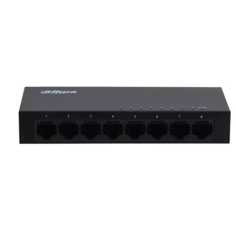 Dahua Technology SG1008-EUR switch di rete unmanaged L2 Gigabit Ethernet (10/100/1000) nero
