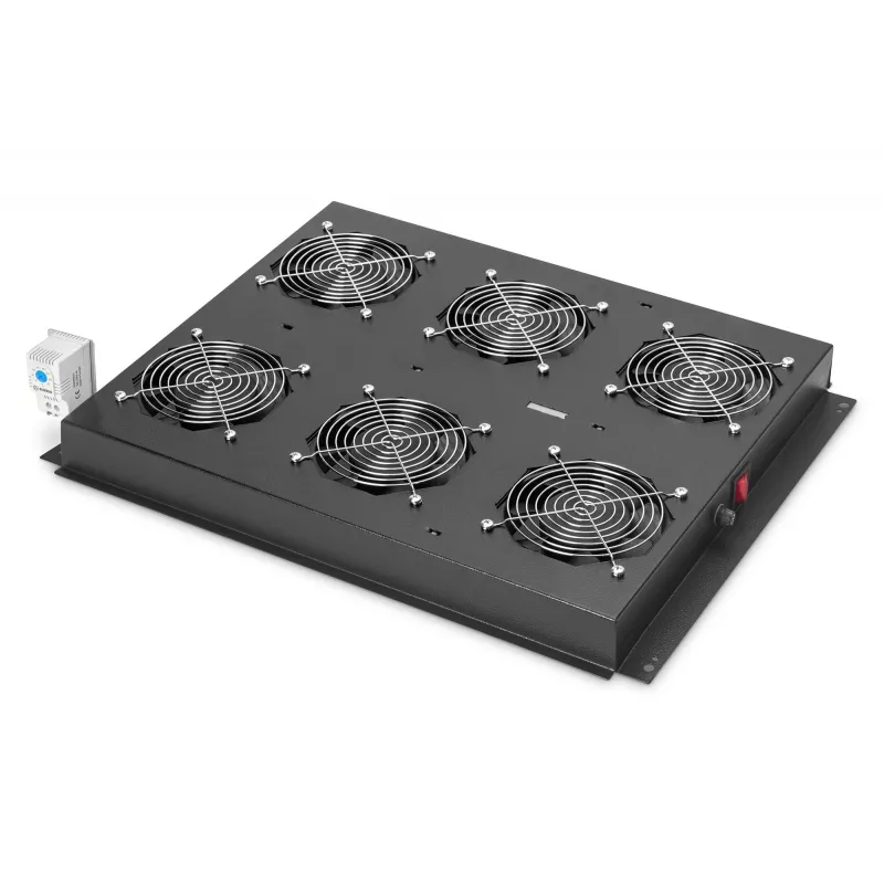 Digitus DN-19 FAN-6-SRV-B Prodotto nero