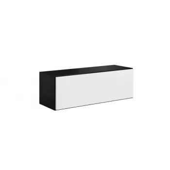 Armadietto contenitore chiuso Cama ROCO RO1 112/37/39 nero/nero/bianco