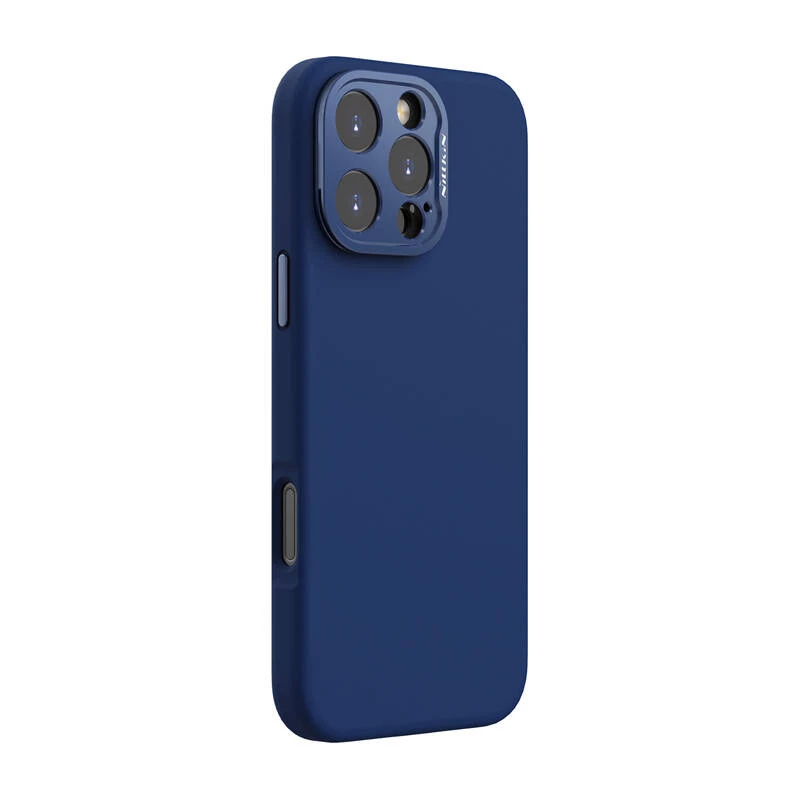 Custodia magnetica Nillkin LensWing per iPhone 16 Pro (blu)