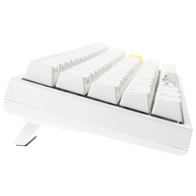 Tastiera da gaming Ducky One 2 Pro Mini White Edition, RGB LED - Gateron giallo (US) (DKON2061ST-GUSPDWWTY2)