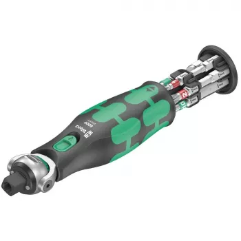 Wera Zyklop 8009 Pocket Imperial Set 1 - cacciavite a cricchetto con set di punte