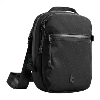 Borsa da viaggio Tomtoc Aviator-T37 con tracolla, tessuto X-Pac, nero